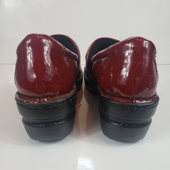 Born on Concept patent Peggy clog red/wine sz 9 - Picture 4 of 6
